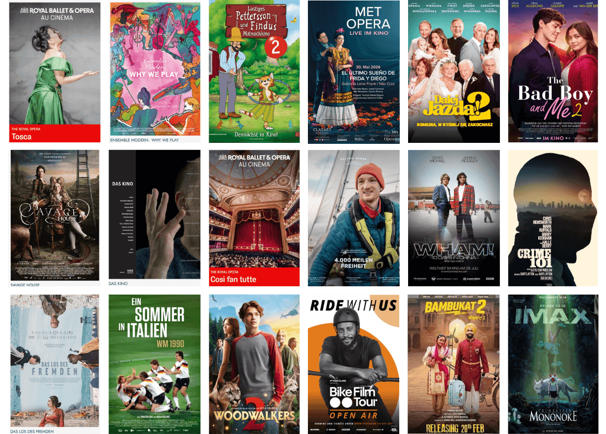 kino verwaltungssoftware - filmplanung